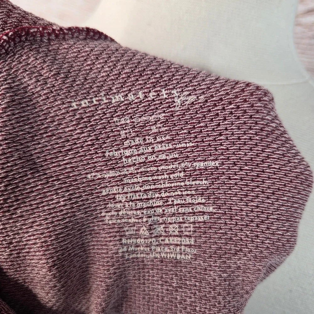 Intimately Free People Mauve Rose High Neck Halter Knit Top Sleeveless M/L